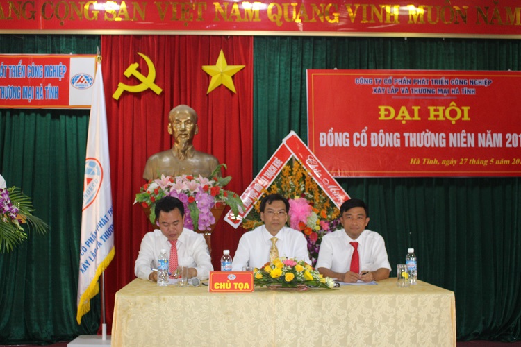 HAINDECO tổ chức Đại hội đồng cổ đông thường niên năm 2017 ( 27/05/2017 )