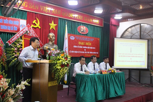 HAINDECO tổ chức Đại hội đồng cổ đông thường niên năm 2018 và đón nhận Cờ thi đua của Thủ tướng Chính phủ
