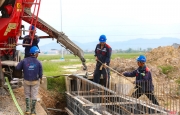 Công trường dự án VSIP Hà Tĩnh rộn vang tiếng máy